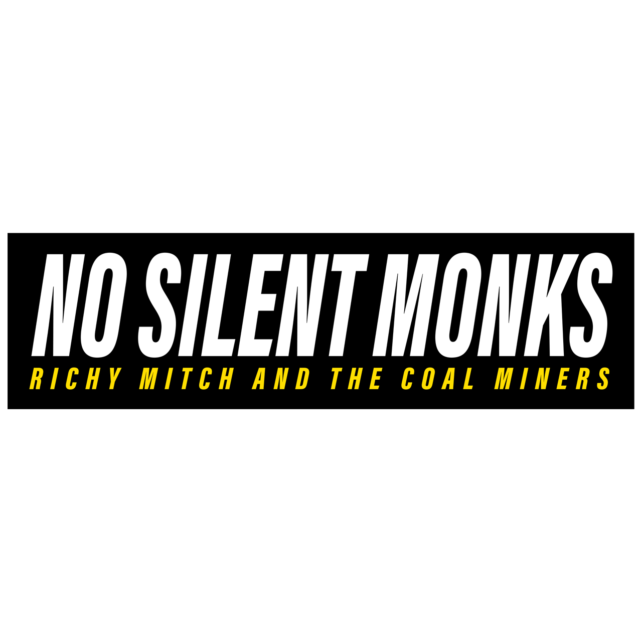 No Silent Monks Bumper Sticker
