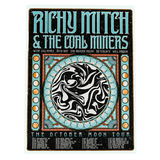 October Moon Tour Poster